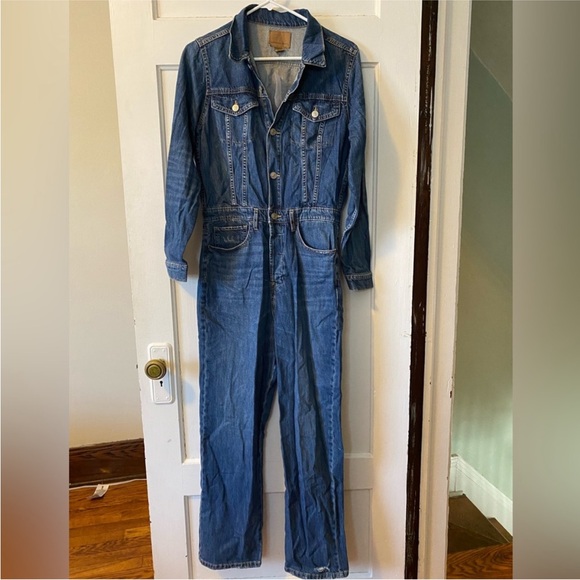 American Eagle Outfitters Pants - American Eagle Outfitters Denim Jumpsuit